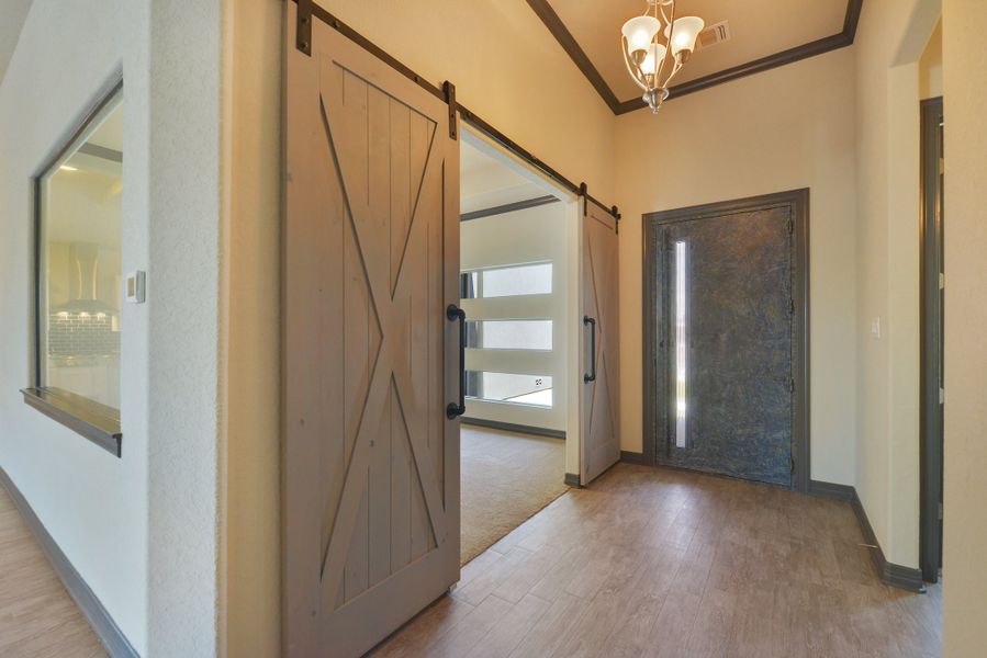 Representative unfurnished interior of a home built from the The Scottsdale 5500 by Whitestone Custom Homes in Johnson Ranch, Bulverde (Image 19). Representative unfurnished interior of a home built from the The Scottsdale 5500 by Whitestone Custom Homes in Johnson Ranch, Bulverde (Image 19).