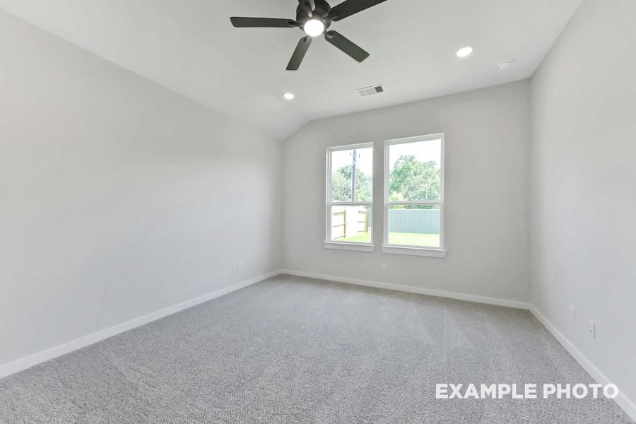 Representative unfurnished interior of a home built from the The Sequoia by Davidson Homes LLC in Sundance Cove, Crosby (Image 27).