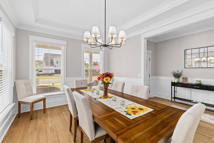 Furnished interior view inside a new home in , Johns Island (Image 12).