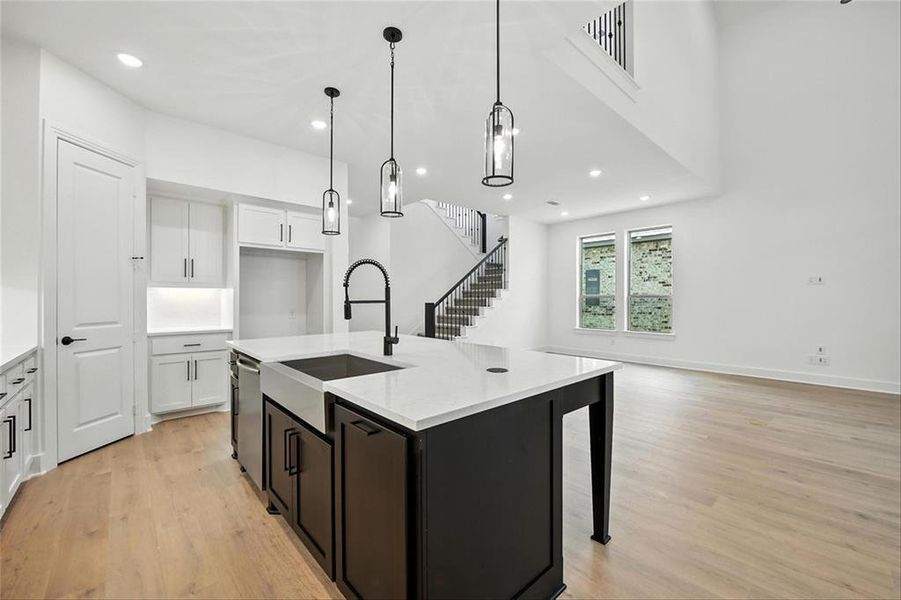 Furnished interior view inside a new home in Wildflower Ranch: 50ft. lots, Dish (Image 5). Furnished interior view inside a new home in Wildflower Ranch: 50ft. lots, Dish (Image 5).