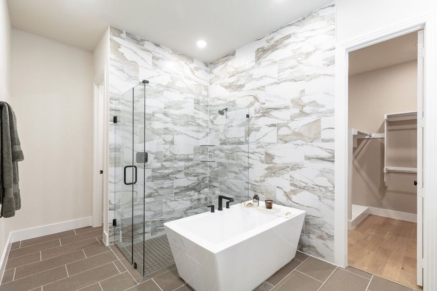 Representative Primary Bathroom - some options shown
