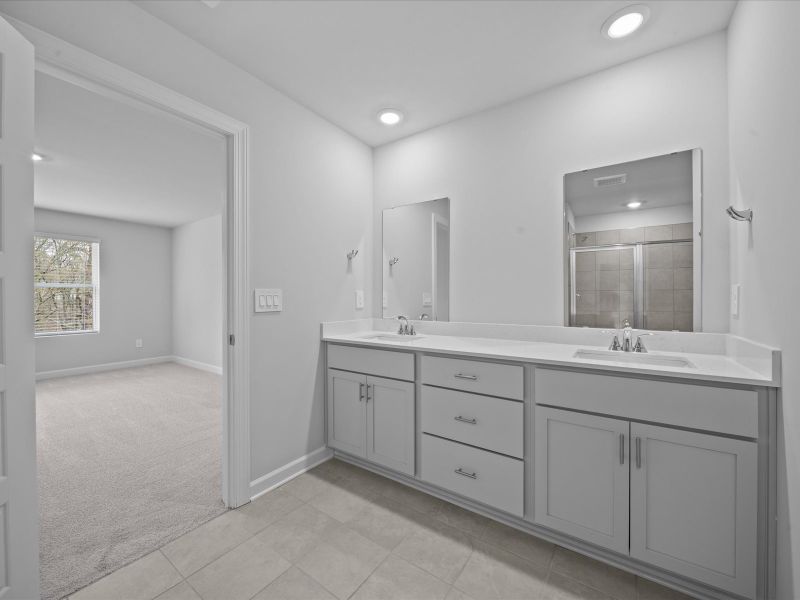 Furnished interior view inside a new home in Shiloh Valley, Piedmont (Image 7).