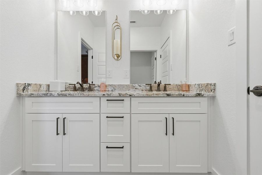 Furnished interior view inside a new home in Magnolia Woods - 70', Magnolia (Image 34).