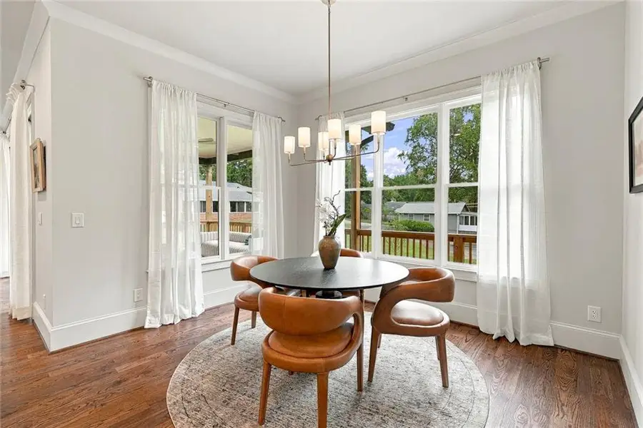 Furnished interior view inside a new home in , Smyrna (Image 46).