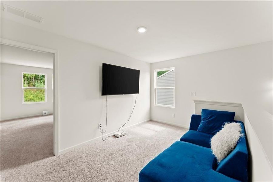 Furnished interior view inside a new home in Meriwether Place, Villa Rica (Image 16).