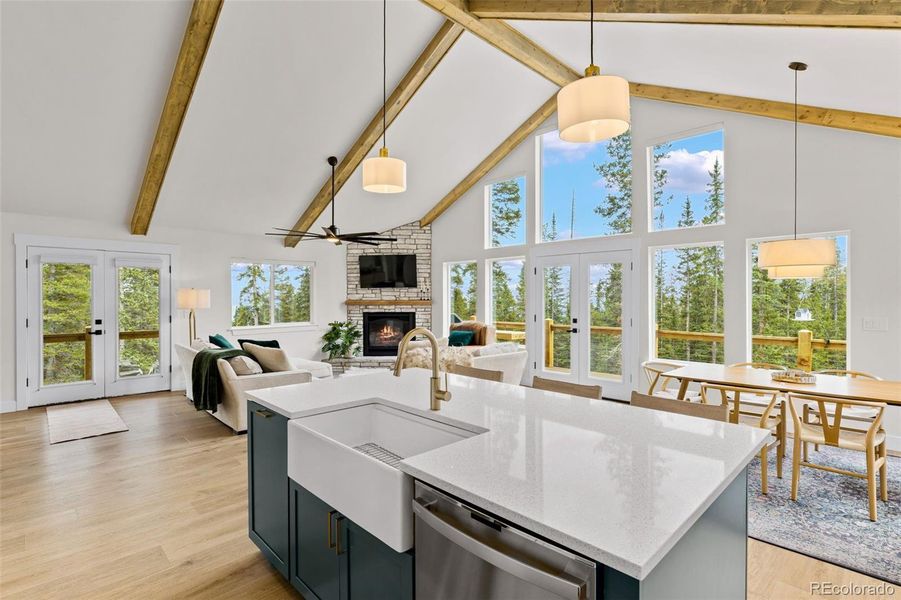 Furnished interior view inside a new home in , Fairplay (Image 25). Furnished interior view inside a new home in , Fairplay (Image 25).