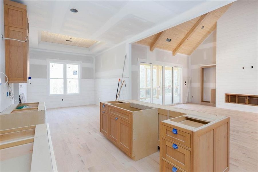 In-progress construction of a new home in , Powder Springs, GA (Image 26).