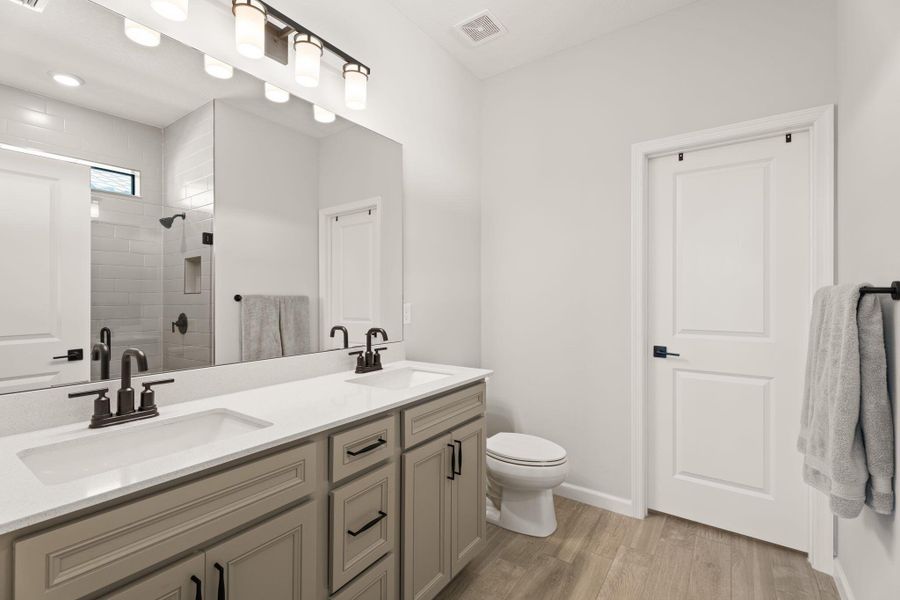 Furnished interior view inside a new home in Veranda Gardens, Port St. Lucie (Image 17).