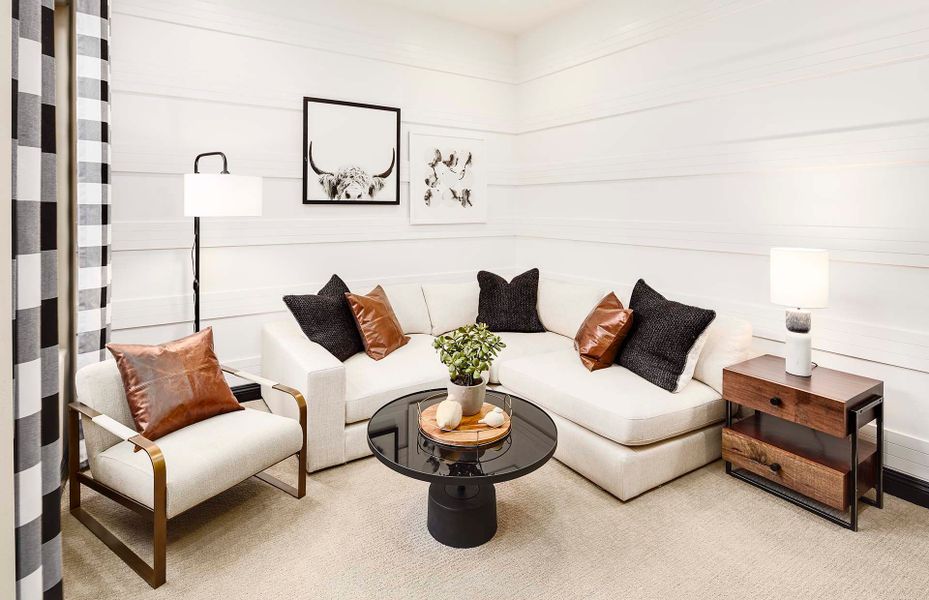 Representative furnished interior of a home built from the Patagonia by Pulte Homes in Harvest - Enchantment Series, Queen Creek (Image 15). Representative furnished interior of a home built from the Patagonia by Pulte Homes in Harvest - Enchantment Series, Queen Creek (Image 15).