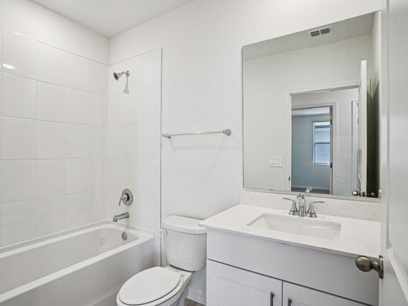 Furnished interior view inside a new home in Ridgehaven - Villas, Ormond Beach (Image 5). Furnished interior view inside a new home in Ridgehaven - Villas, Ormond Beach (Image 5).