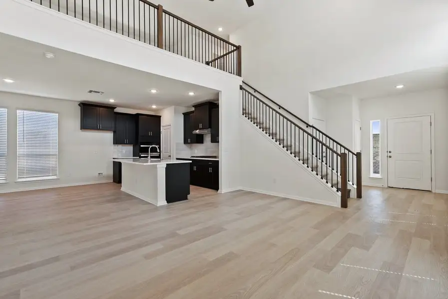 Furnished interior view inside a new home in Porter Country, Buda (Image 9).