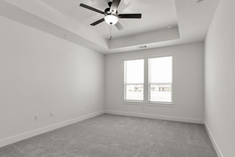Spacious, unfurnished interior of a new home in Center 45, Round Rock (Image 26).