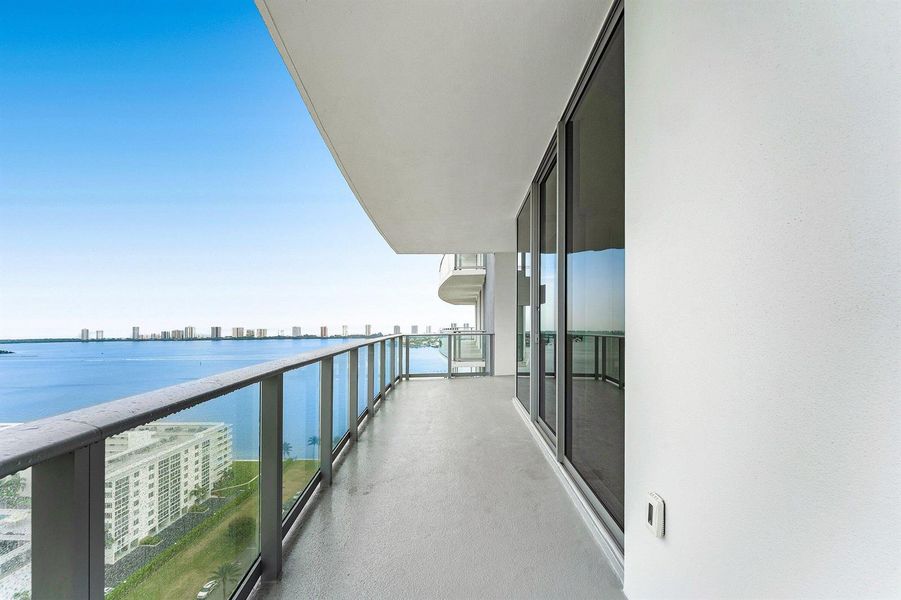 Large Covered Balcony