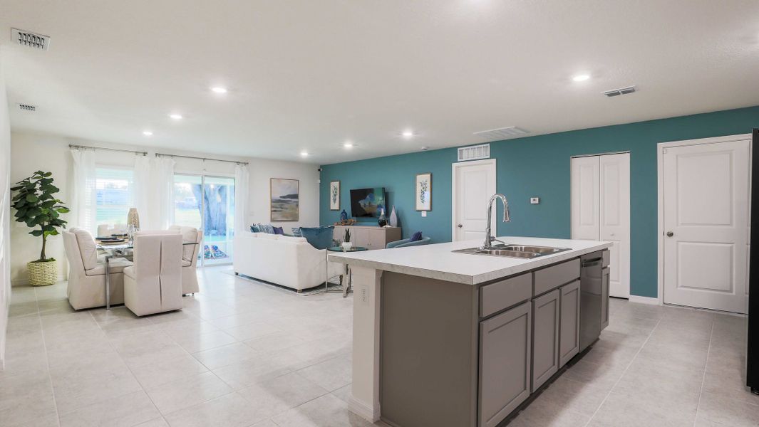 Representative furnished interior of a home built from the Iris by Maronda Homes in Labelle, Labelle (Image 6).