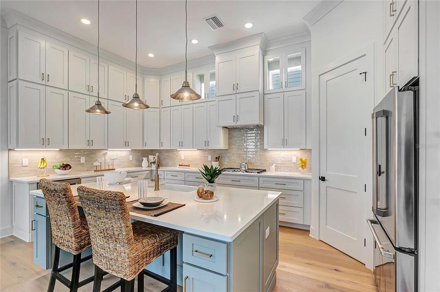Furnished interior view inside a new home in , Tampa (Image 43).