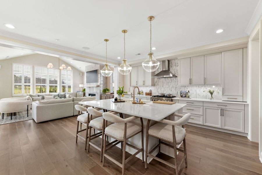 Representative furnished interior of a home built from the Monterey by Classica Homes in Riverchase Estates, Lancaster (Image 44).