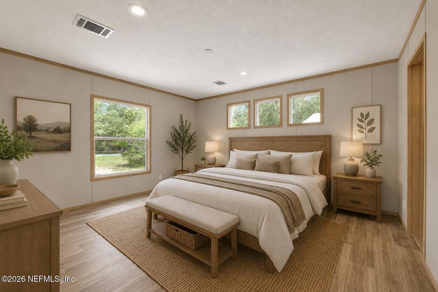 Furnished interior view inside a new home in , Keystone Heights (Image 15).