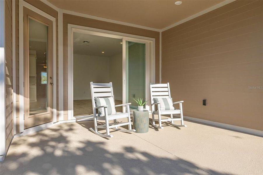 Exterior details and patio area of a home in Green Key Village, Lady Lake (Image 21). Exterior details and patio area of a home in Green Key Village, Lady Lake (Image 21).