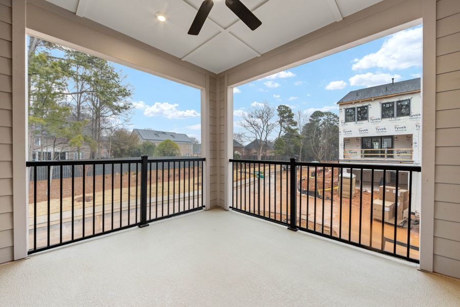 Representative exterior details of a home built from the Marquis by Tri Pointe Homes in Ascend, Charlotte (Image 27).