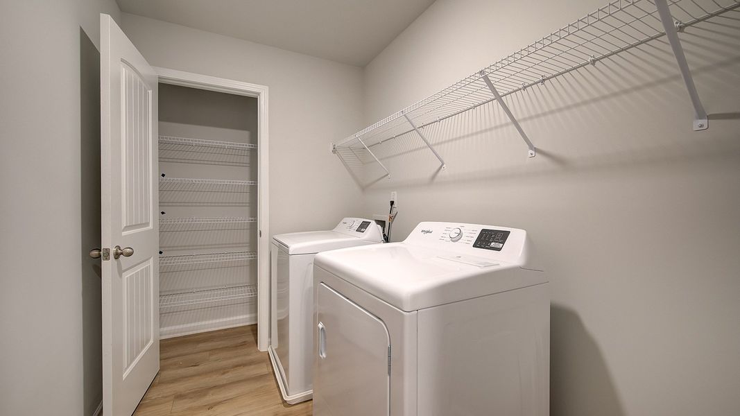Furnished interior view inside a new home in Avery Landing, McDonough (Image 14).