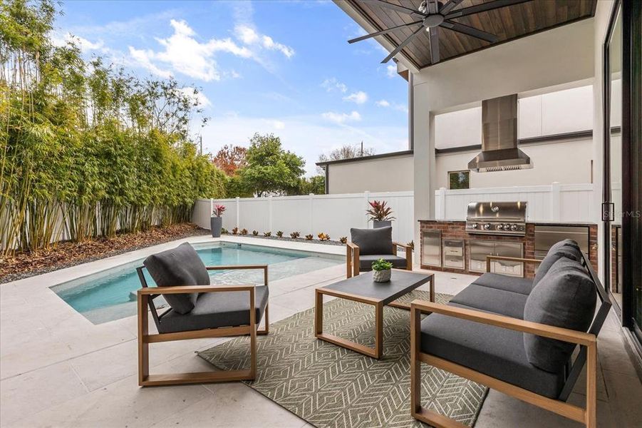 Exterior details and patio area of a home in , Winter Park (Image 4).