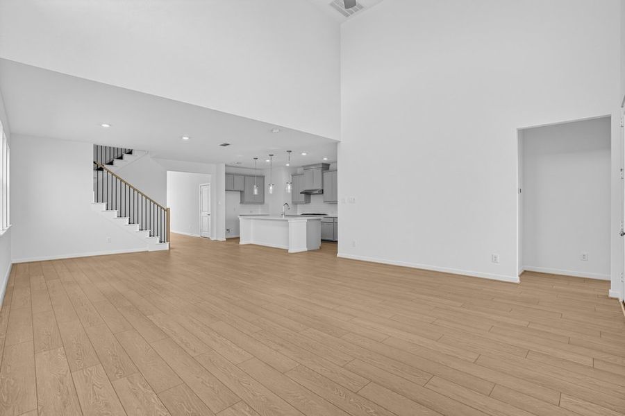 Spacious, unfurnished interior of a new home in Avalon at Cypress, Cypress (Image 14).