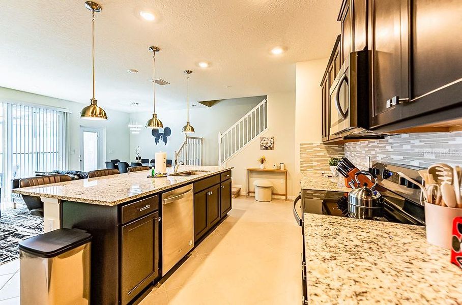 Furnished interior view inside a new home in , Clermont (Image 16). Furnished interior view inside a new home in , Clermont (Image 16).