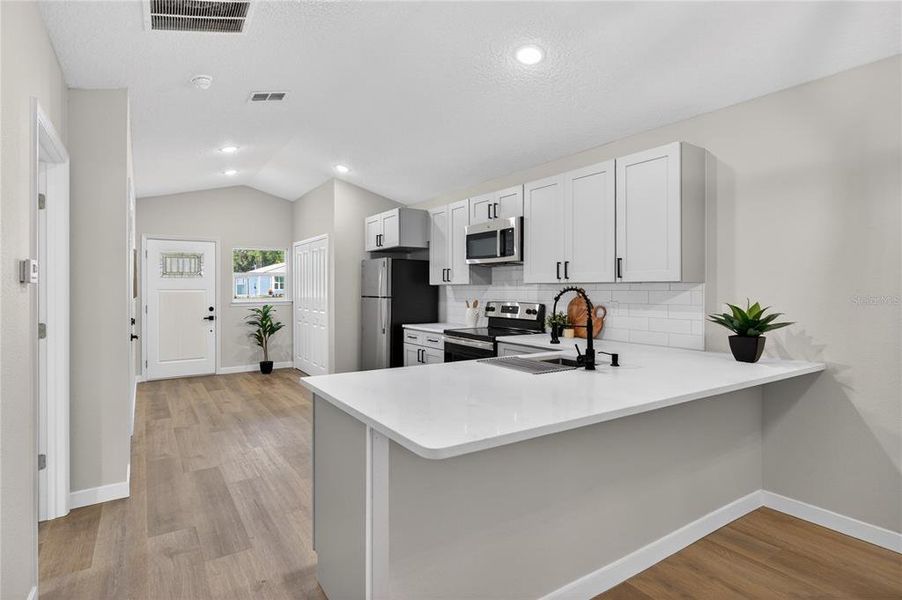 Furnished interior view inside a new home in , Eustis (Image 9). Furnished interior view inside a new home in , Eustis (Image 9).