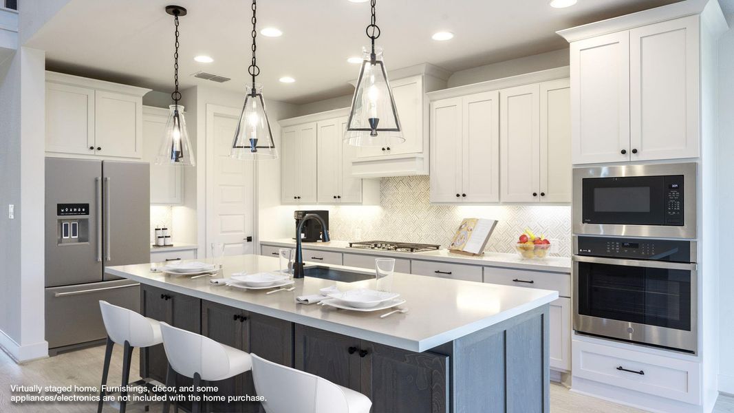 Furnished interior view inside a new home in Nolina 60', Georgetown (Image 9). Furnished interior view inside a new home in Nolina 60', Georgetown (Image 9).