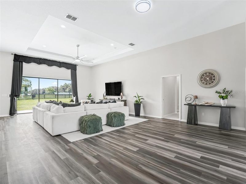 Furnished interior view inside a new home in , Ocala (Image 57).