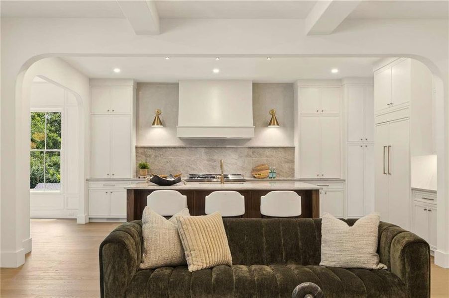 Furnished interior view inside a new home in , Brookhaven (Image 44).