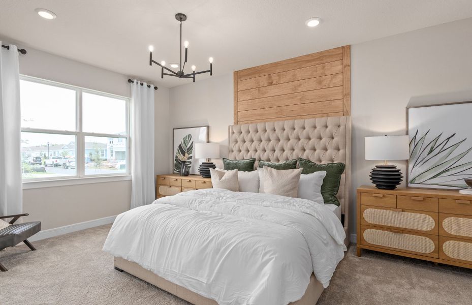 Furnished interior view inside a new home in Sunrise Estates, West Melbourne (Image 6).