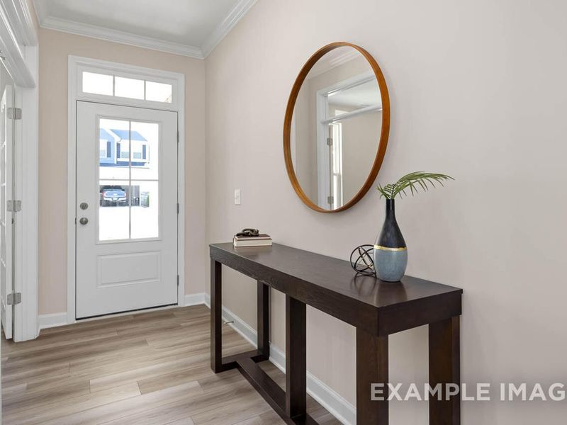 Furnished interior view inside a new home in Retreat at North Main, Lillington (Image 3).