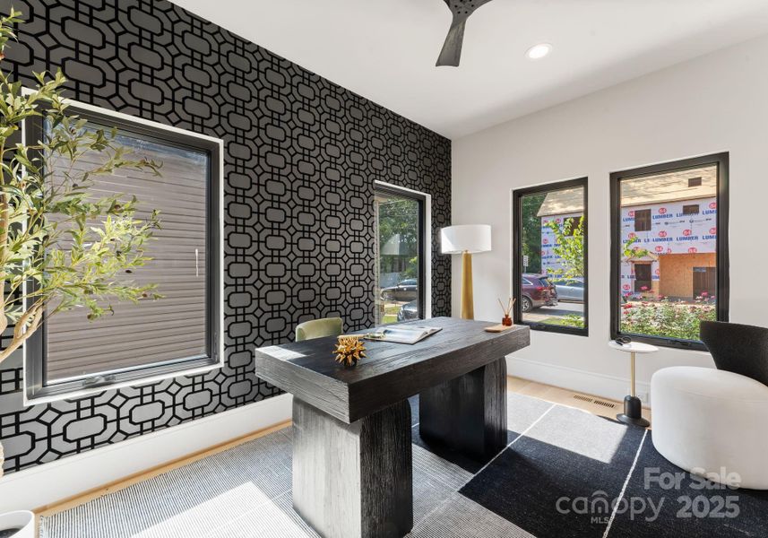 Furnished interior view inside a new home in , Charlotte (Image 7).