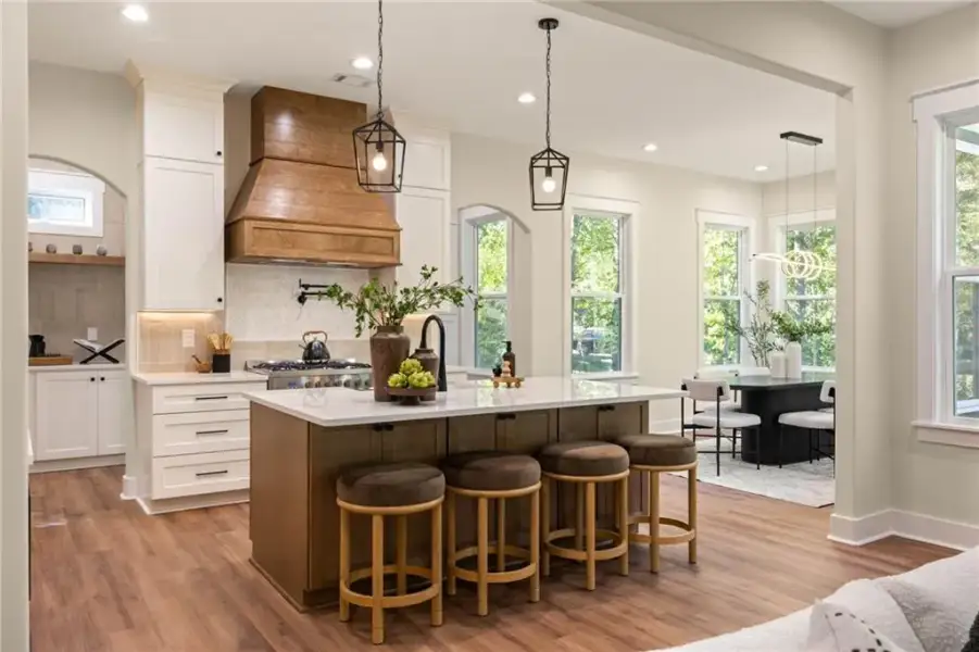 Furnished interior view inside a new home in , Snellville (Image 10).