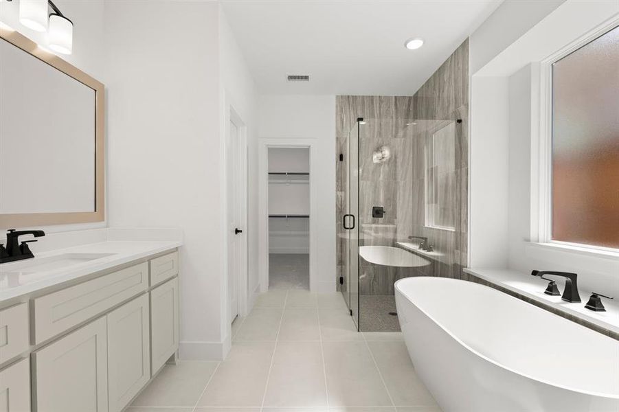 Furnished interior view inside a new home in Inspiration, Lucas (Image 12).