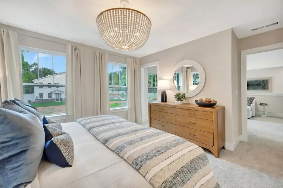Furnished interior view inside a new home in Keller Pointe, Sanford (Image 6).