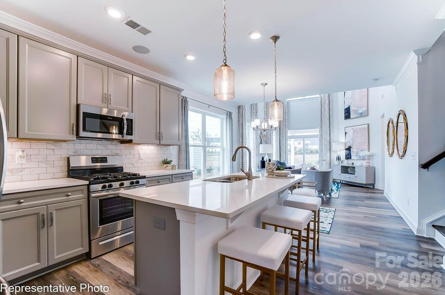 Furnished interior view inside a new home in Harrisburg Village, Harrisburg (Image 15).