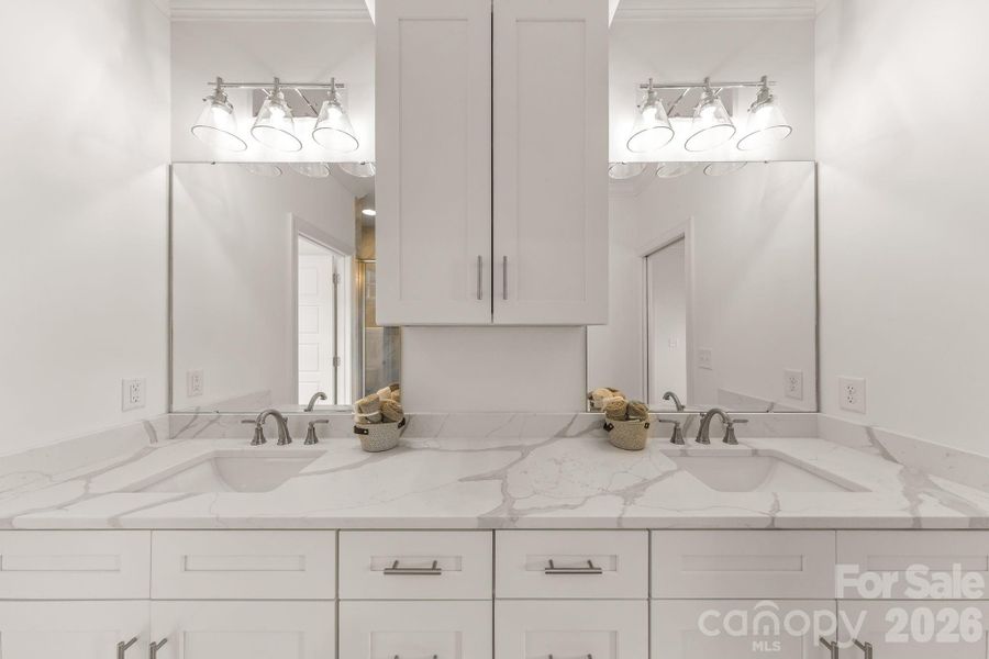 Furnished interior view inside a new home in , Denver (Image 19).