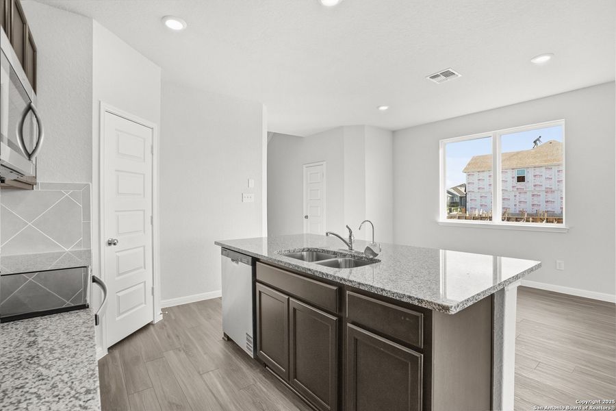 Furnished interior view inside a new home in Applewhite Meadows, San Antonio (Image 7).