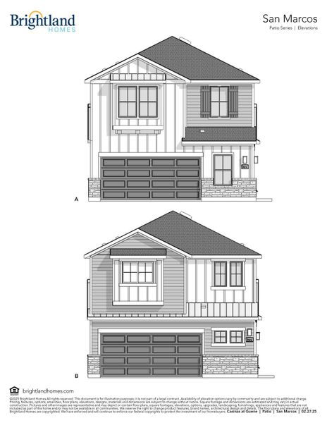 San Marcos Elevations