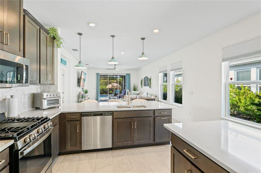 Furnished interior view inside a new home in Palmero, Nokomis (Image 8).