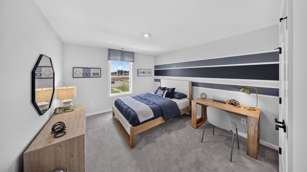 Furnished interior view inside a new home in Westport, York (Image 47).
