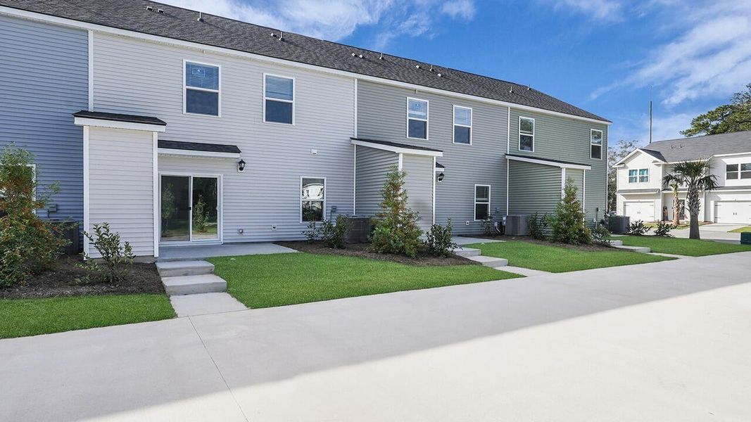 Exterior details and patio area of a home in Garbon Fields, Summerville (Image 20). Exterior details and patio area of a home in Garbon Fields, Summerville (Image 20).