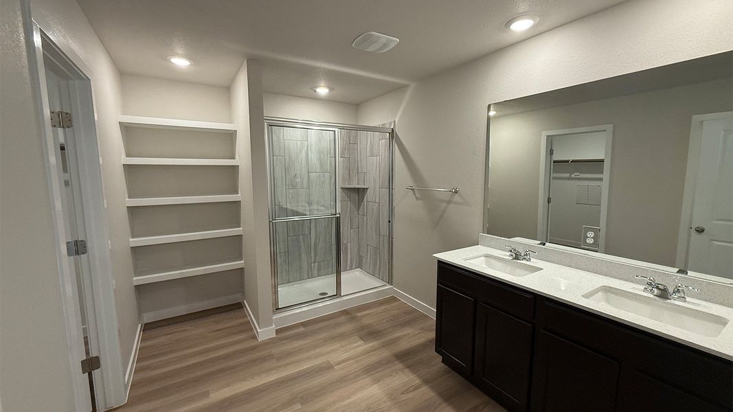 Furnished interior view inside a new home in Rancho Vista, Corpus Christi (Image 12). Furnished interior view inside a new home in Rancho Vista, Corpus Christi (Image 12).