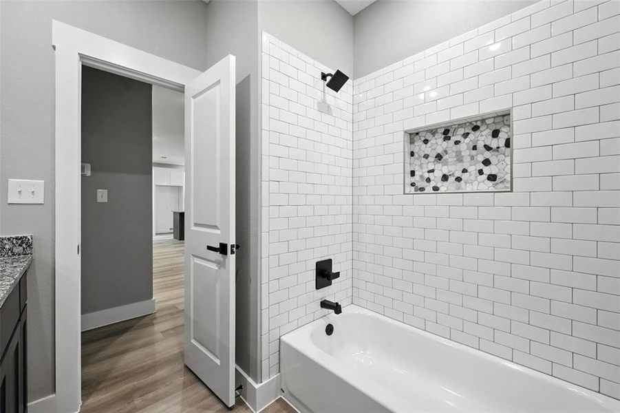 Furnished interior view inside a new home in , Pottsboro (Image 5).