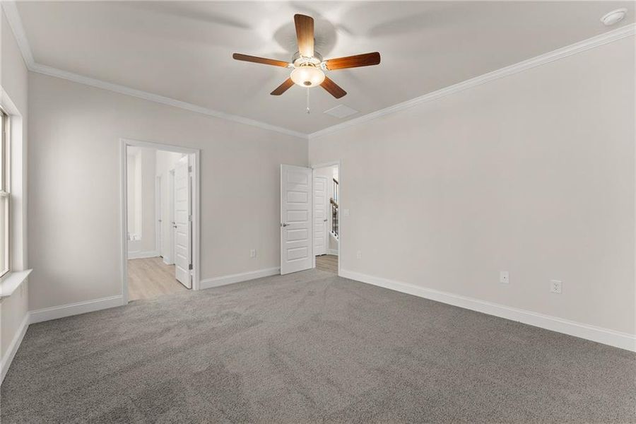 Spacious, unfurnished interior of a new home in Habersham Meadows, Demorest (Image 29).