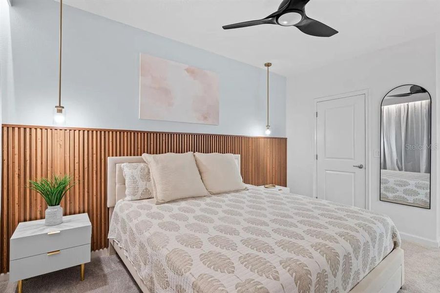 Furnished interior view inside a new home in , Orlando (Image 26). Furnished interior view inside a new home in , Orlando (Image 26).