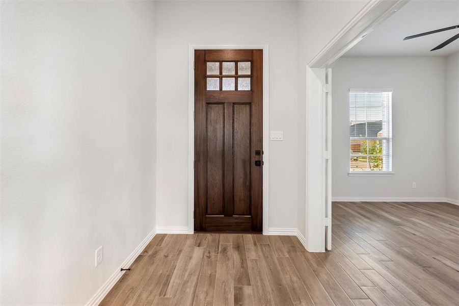 Spacious, unfurnished interior of a new home in Northstar, Haslet (Image 23).