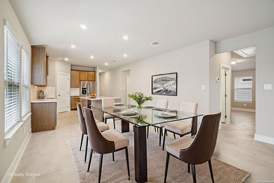 Furnished interior view inside a new home in Lark Canyon, New Braunfels (Image 14).